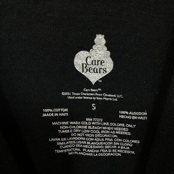 Care Bears Cheer Bear & Share Bear Rainbow & Stars T-Shirt Small - Picture 4 of 4